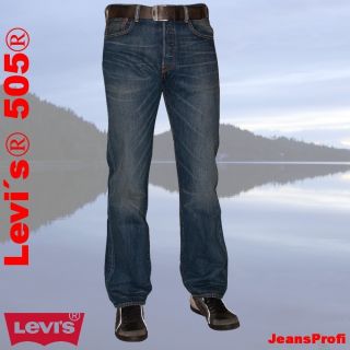 Levi´s ® 505 ® Jeans Regular BLUE RUIN 5050442 Weite 30 31 32 33 34