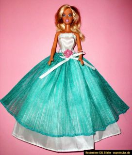 Nr.519 Kleid für Barbie Puppe Kleid Kleidung Prinzessin Abendkleid