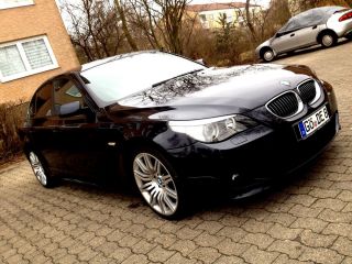 BMW 530D e60 M Paket GARANTIE SCHECKHEFT UNFALLFREI SCHWARZ kein 525d