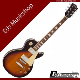 DiMavery E Gitarre LP 520 sunburst mit Zubehör Paket