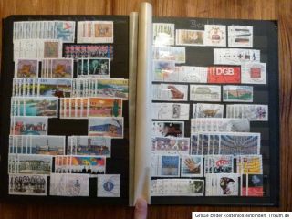 Große Briefmarken   Sammlung aus Nachlass 13 Alben , lose Marken