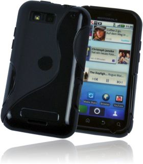Silikon Rubber Case Motorola Defy+ PLUS MB526 Cover Tasche Schutz