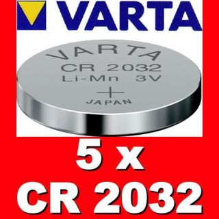 Stück VARTA CR2032 CR 2032 NEU Lithium Batterie DL2032 BR2032