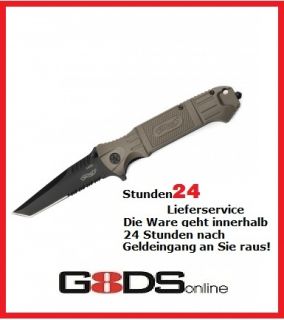 Einsatzmesser Messer FDE Edition Tac Tanto von WALTHER Jagdmesser