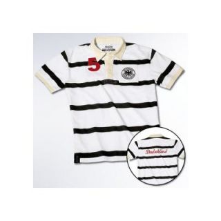 Original DFB Herren Polo Shirt No. 5 Shirt Polo T Shirt Baumwolle