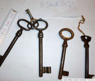 Stück alte Türschlüssel Schlüssel Barock Groß antik selten sehr