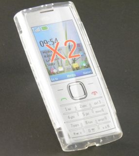Silikon Case Handy tasche Schutzhülle Nokia X2
