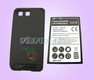 Extend 3500mAh battery + Case For Motorola Defy MB525