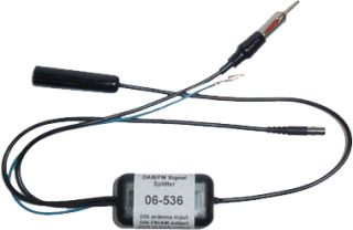 The PC6 536 DAB antenna splitter does away with the need to install an