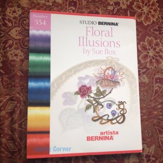 Studio Bernina Embroidery Card #534 Floral Illusions for Artista 165
