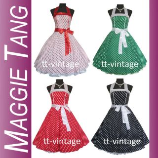 Rock n roll Kleid Petticoat 50er Jahre Kostüm Karneval