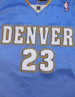 ADIDAS Authentic DENVER NUGGETS Marcus Camby NBA Basketball Jersey 52