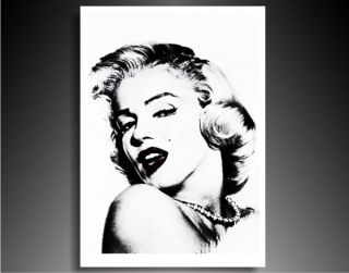 Bild auf Leinwand Marilyn Monroe Kunstdrucke, Wandbilder, Bilder