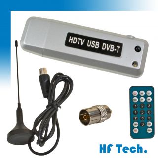 USB 2.0 Stick DVB T Mini DVBT TV HDTV Karte Antenne für Laptop