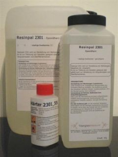 kg Epoxidharz Resinpal 2301 + 120 g Härter