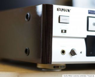 Sony CDP X555ES High End CD Player in Champagner