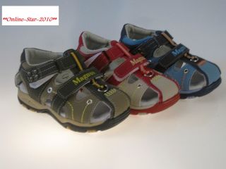 Trekkingsandalen / Sandalen für Jungen in drei Farben Gr.22 28