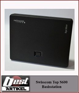 Swisscom Top S600 Analog Basis f. Gigaset SL565 wie NEU
