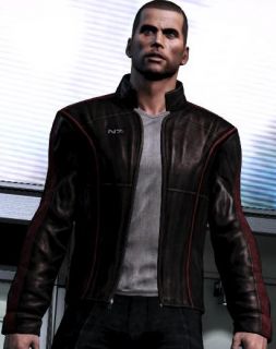 Mass Effect 3   N7 Commander Shepard STYLISH LEDERJACKE