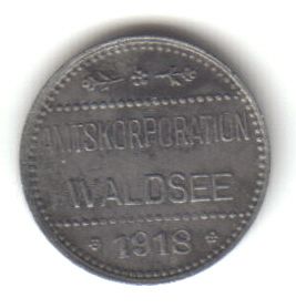 Amtskorporation (Württemberg) 10 Pfennig 1918 Zn Funck 569.2