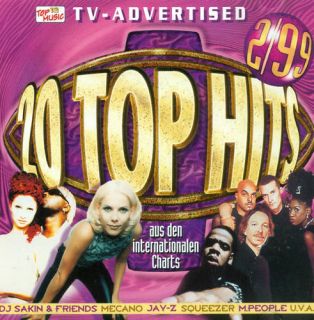 20 TOP HITS AUS DEN CHARTS 2/99 CD ALBUM (H569)
