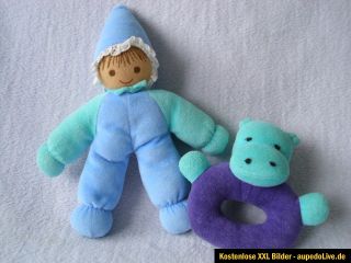 Sterntaler~Baby Spielzeug~Puppe~Greifring~m. Rassel~Top