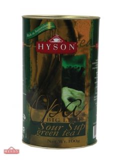HYSON TEE Grüner Tee mit ANODA Sour Sup Ceylon Tea 100g.