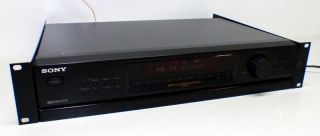 SONY ST SE570 FM Stereo/FM AM TUNER RDS in schwarz im 19 Rahmen (937