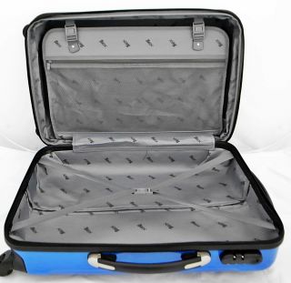 Koffer Hartschalenkoffer Trolley Reisekoffer Polycarbonat Blau