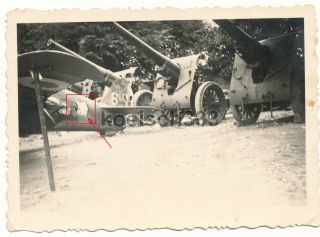 Foto Beute Flugzeug Indianer Kennung Luftwaffe Frankreich Artillerie
