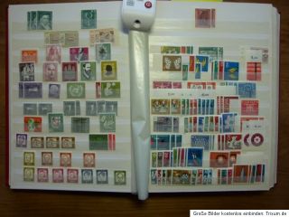 Briefmarken Sammlung Nachlass 1 Regal voll 12 Alben lose Marken siehe
