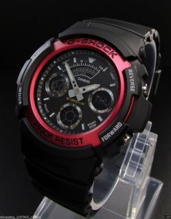 SHOCK AW 591 Limited Edition Watch by Casio Red Bull Vettel Webber