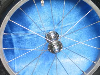 16 Zoll Fahrrad/Anhänger Laufrad>VORDERRAD mit Schwalbe Reifen (16x1