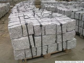 Granit Mauersteine 20*20*40 grau Naturstein