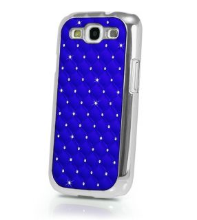 SAMSUNG GALAXY i9300 S3 Luxus Strass Bling Tasche Handy Hülle Cover