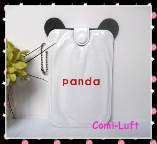 Neu Panda Handytasche Für iPhone USW. Hülle Handy Bag Mit Kugelkette