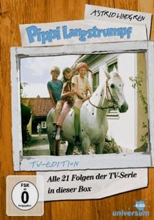 Pippi Langstrumpf (TV Edition) Astrid Lindgren  5 DVD  901
