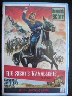 Die 7. Kavallerie   Randolph Scott, Western 1956, deutsch, DVD OVP NEU