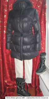 BOSS Daunen Mantel Jacke schwarz Gr. 38 599€ neuwertig
