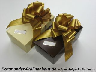Belgische Pralinen, 2 x 500g, im Geschenkkarton mit Schleife (26