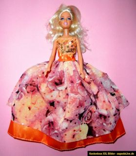 Nr.37 Kleid für Barbie Puppe Kleid Kleidung Prinzessin Abendkleid NEU