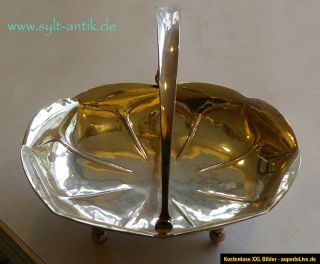 Antiker Obstkorb Bügel 1867 Moskau 875 Silber (84 Zolotnik) 608 Gramm