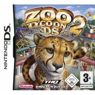 Nintendo DS Lite Spiel Zoo Tycoon 2 Tiere pflegen Tierpark aufbauen