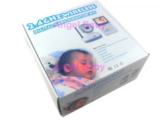 GHz Babyfon Babyphone Babymonitor mit 2 Wege Diskussion Video