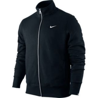 Nike Squad Fleece Track Top Jacket Herren Jacke Schwarz Baumwolle
