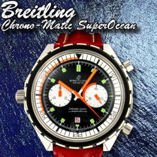 Breitling Chrono Matic SuperOcean Herrenuhr Automatik Kaliber 12 aus