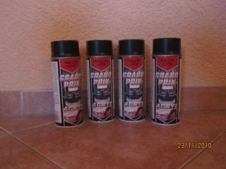 Spraydose Spray schwarz seidenmatt 4x400ml GP 6,13€/L