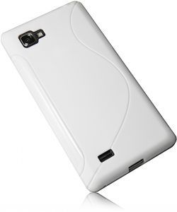 Silikon Hülle Case LG P880 Optimus 4X HD Handy Tasche Schutzhülle