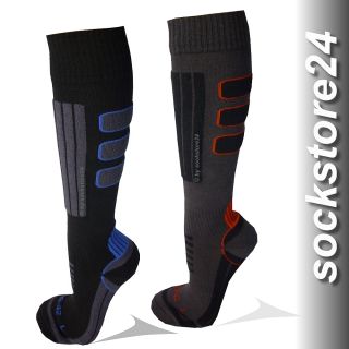 Skisocken Coolmax® Skistrümpfe Ski Snowboard Socken Kniestrümpfe