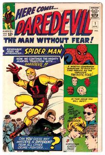 DAREDEVIL #1 4.25 OFF WHITE PAGES ORIGIN & 1ST APPEARANCE